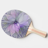 Verbluffende schoonheid Moderne Abstracte fractale Tafeltennisbatje (Zijkant)
