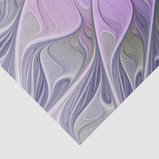 Verbluffende schoonheid Moderne Abstracte fractale Tissuepapier (Detail)