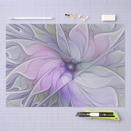 Verbluffende schoonheid Moderne Abstracte fractale Tissuepapier (Craft)