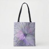 Verbluffende schoonheid Moderne Abstracte fractale Tote Bag (Voorkant)