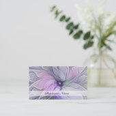 Verbluffende schoonheid Moderne Abstracte fractale Visitekaartje (Staand voorkant)