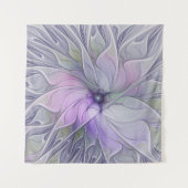 Verbluffende schoonheid Moderne Abstracte fractale Wandkleed (Voorkant)