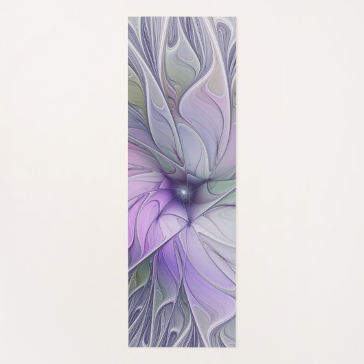 Verbluffende schoonheid Moderne Abstracte fractale Yogamat (Voorkant)