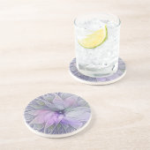 Verbluffende schoonheid Moderne Abstracte fractale Zandsteen Onderzetter (Zijkant)