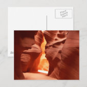 Verbluffende schoonheid van Antelope Canyon Briefkaart (Voorkant / Achterkant)
