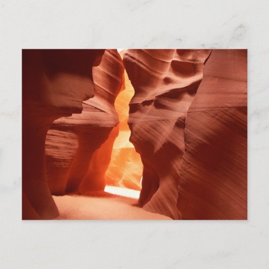 Verbluffende schoonheid van Antelope Canyon Briefkaart (Voorkant)