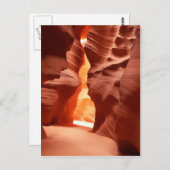 Verbluffende schoonheid van Antelope Canyon Briefkaart (Voorkant / Achterkant)
