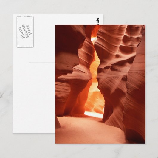 Verbluffende schoonheid van Antelope Canyon Briefkaart (Voorkant / Achterkant)