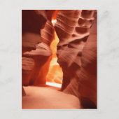 Verbluffende schoonheid van Antelope Canyon Briefkaart (Voorkant)