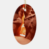 Verbluffende schoonheid van Antelope Canyon Keramisch Ornament (Rechts)