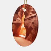 Verbluffende schoonheid van Antelope Canyon Keramisch Ornament (Links)