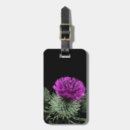 Verbluffende Schotse distel Bagagelabel