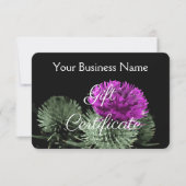 Verbluffende Schotse Thistle Cadeaubon (Voorkant)