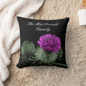 Verbluffende Schotse Thistle Family Clan Kussen (Deken)