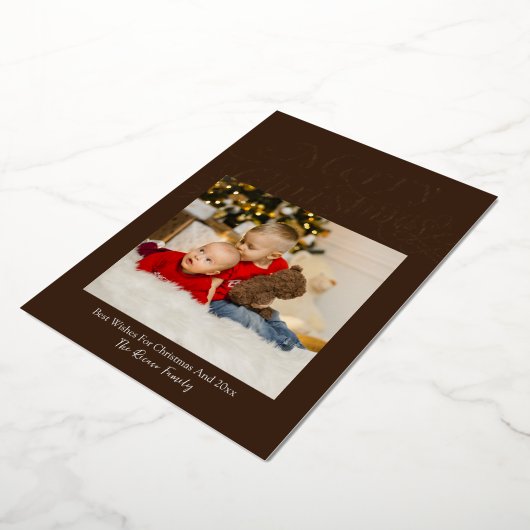 Verbluffende Scroll Font Merry Christmas Sjabloon (Gedraaid)