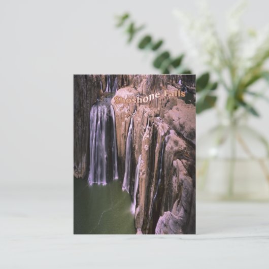 Verbluffende Shoshone-Herfsten in Idaho, briefkaar Briefkaart (Staand voorkant)
