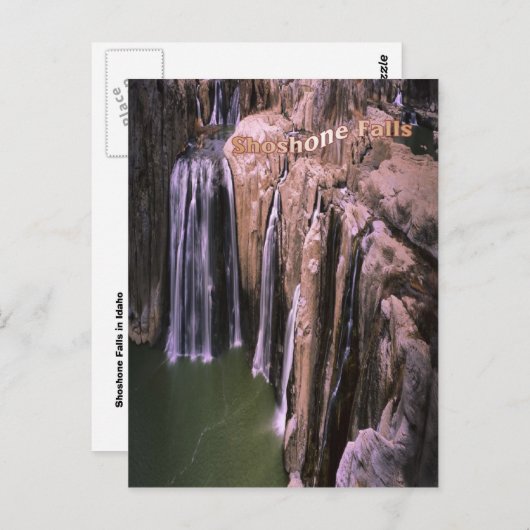 Verbluffende Shoshone-Herfsten in Idaho, briefkaar Briefkaart (Voorkant / Achterkant)