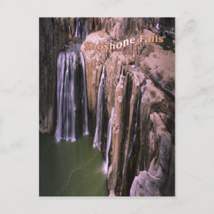 Verbluffende Shoshone-Herfsten in Idaho, briefkaar Briefkaart