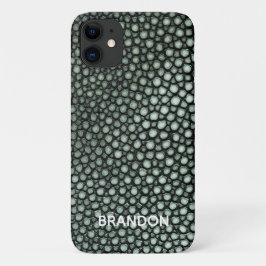 Verbluffende Skin Green Print Name Persoonlijk Case-Mate iPhone Case