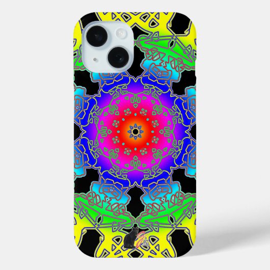 Verbluffende spectra glyph Case-Mate iPhone case (Achterkant)