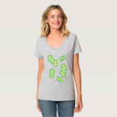 Verbluffende spirulina vrouwen t-shirt (Voorkant volledig)