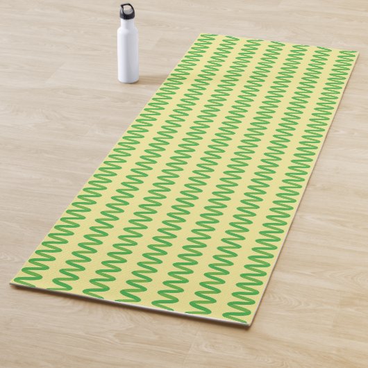 Verbluffende Spirulina Yogamat (In situ)