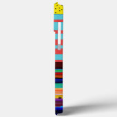 Verbluffende strepen RUPYDETEQUILA moderne kunst Case-Mate iPhone Case (Achterkant / Links)