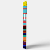 Verbluffende strepen RUPYDETEQUILA moderne kunst Case-Mate iPhone Case (Achterkant / Rechts)