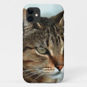 Verbluffende tabby Cat Close Artistic Portrait Case-Mate iPhone Case (Achterkant)