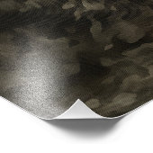 Verbluffende tabby Cat Close Artistic Portrait Foto Afdruk (Hoek)