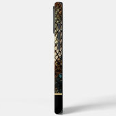 Verbluffende textuur van slangenhuid Case-Mate iPhone case (Achterkant / Links)