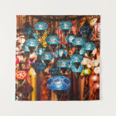 Verbluffende traditionele handgemaakte turkse lamp wandkleed (Voorkant)