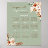 Verbluffende trouwkaart Poster (Voorkant)