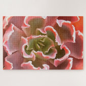 Verbluffende tuinroze roze tinten realistische kun legpuzzel (Horizontaal)