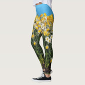 Verbluffende tweetone gifstoffen fotografie leggings (Links)