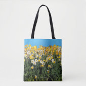 Verbluffende tweetone gifstoffen fotografie tote bag (Voorkant)