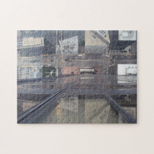 Verbluffende Uitzicht Willis Tower die 4x3 kijkt o Legpuzzel