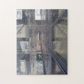 Verbluffende Uitzicht Willis Tower die 4x3 kijkt o Legpuzzel (Verticaal)