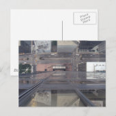 Verbluffende Uitzicht Willis Tower die naar benede Briefkaart (Voorkant / Achterkant)