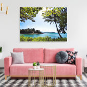 Verbluffende Uitzichten uitgestrekte canvasprint Canvas Afdruk (Insitu (Woonkamer))