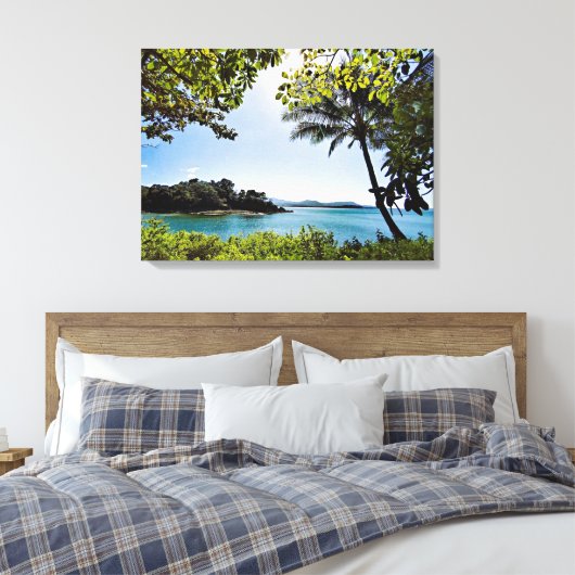 Verbluffende Uitzichten uitgestrekte canvasprint Canvas Afdruk (Insitu (Slaapkamer))