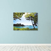 Verbluffende Uitzichten uitgestrekte canvasprint Canvas Afdruk (Insitu (Houten vloer))