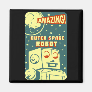 Verbluffende ultraruimte-robot magneet