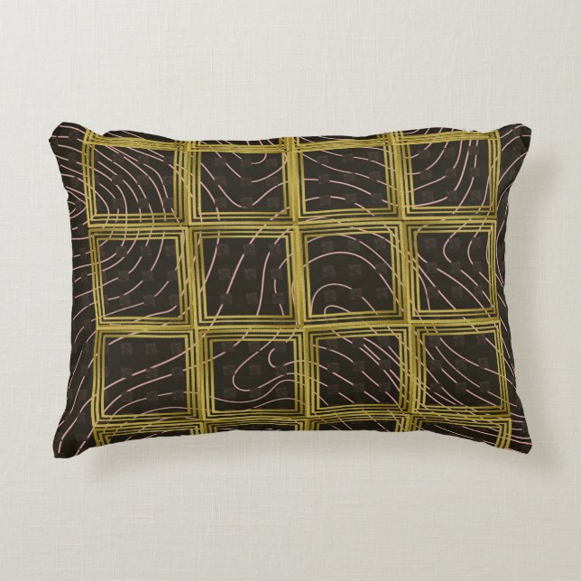 Verbluffende unieke design met Custom Accent Kusse Kussen (Voorkant)