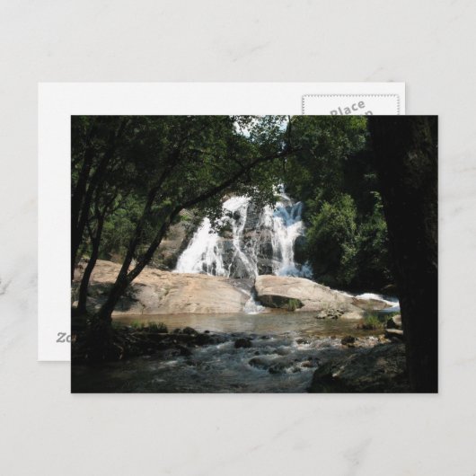 Verbluffende waterval in Zuid-Afrika Briefkaart (Voorkant / Achterkant)