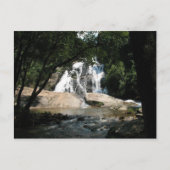 Verbluffende waterval in Zuid-Afrika Briefkaart (Voorkant)