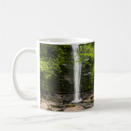 Verbluffende watervallen koffiemok