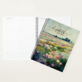 Verbluffende Waterverf landschapskunst Planner (Display)