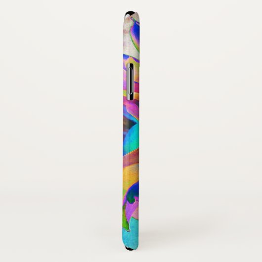 Verbluffende Waterverf regenboog Cactus Dahlia Case-Mate iPhone Case (Achterkant / rechts)