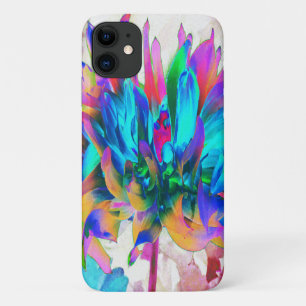 Verbluffende Waterverf regenboog Cactus Dahlia Case-Mate iPhone Case